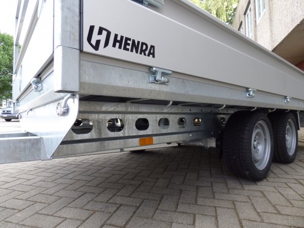 Henra PL273318 Tandemhochlader mit Rampenschubladen, 2700kg zGG, 331x185x30cm