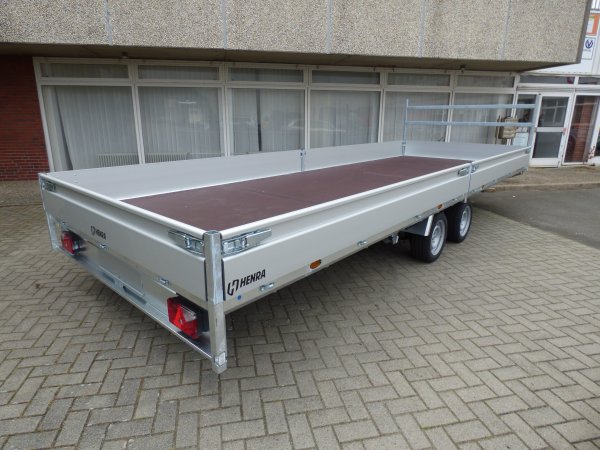 Henra PL356322 parabolic, Tandemhochlader mit Blattfederachsen und Rampenschubladen, 3500kg zGG, Lademae: 633x222x30cm