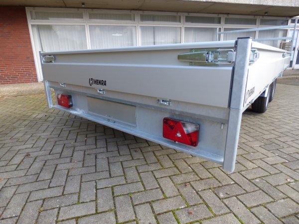 Henra PL305520 Tandemhochlader mit Rampenschubladen, 3000kg zGG, Lademae:553x202x30cm