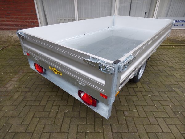 Humbaur Heckkipper 1-Achser HUK 182715 mit SmartPump fr Akkuschrauberbetrieb + Handpumpe