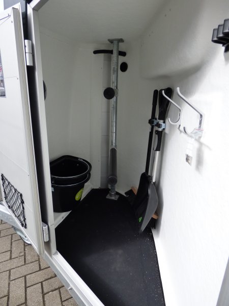 Careliner ALU Dach und Bug in grey, Netzlift und Bruststangenzusatzpolster