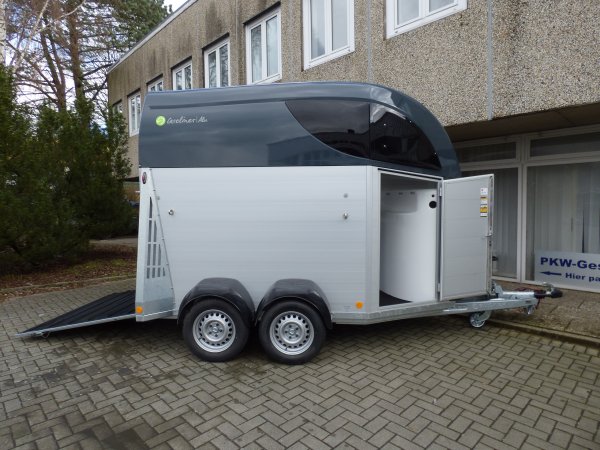 Careliner ALU Dach und Bug in grey, Netzlift und Bruststangenzusatzpolster