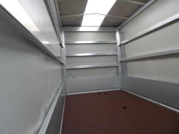 Humbaur HA 153015 mit Hochplane Profiline 180cm Ladehhe in grau