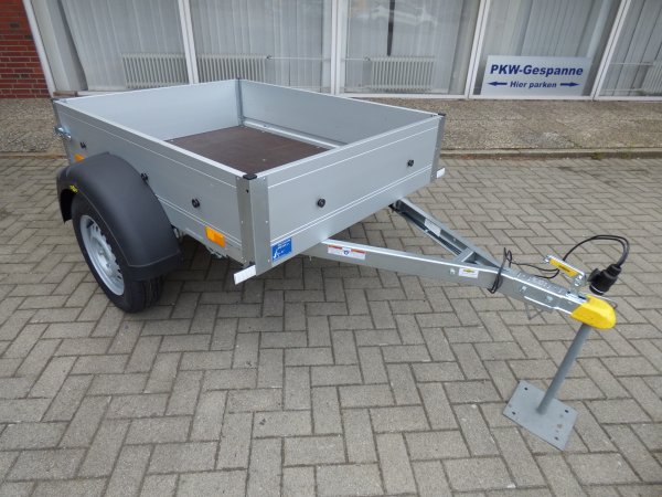 Humbaur Startrailer H 751510 mit Alubordwnden, 750KG zGG, 145x110x30cm