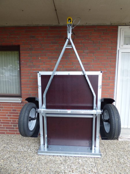 Humbaur Startrailer H 751510 mit Alubordwnden, 750KG zGG, 145x110x30cm, Einmaliger Abverkaufspreis