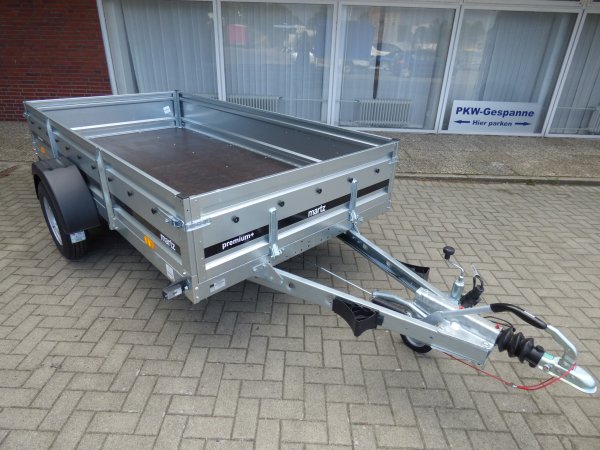 Martz Premium+ 296 mit Bugklappe, 1300KG zGG, 296x150x41cm
