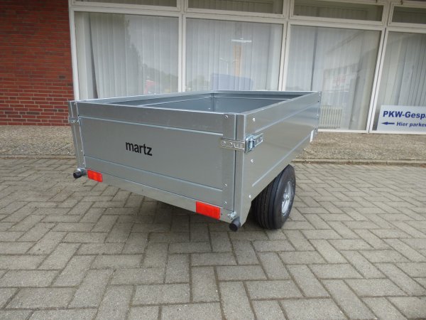 Martz ATV 1208, ankippbar, Lademae 120x80x30cm fr Gartenschlepper o..