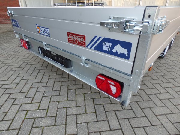 Saris Hochlader PL 506 204 3500 2 HD, Heavy Duty, 3,5t zGG 506x204x35cm, ohne Rampenschubladen