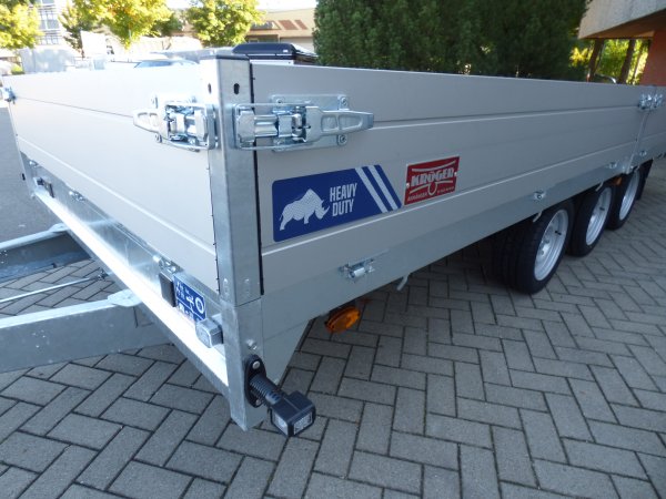 Saris Hochlader PL 506 204 3500 3 HD, Heavy Duty mit Tridemachse, 3,5t zGG 506x204x35cm, Rampenschubladen