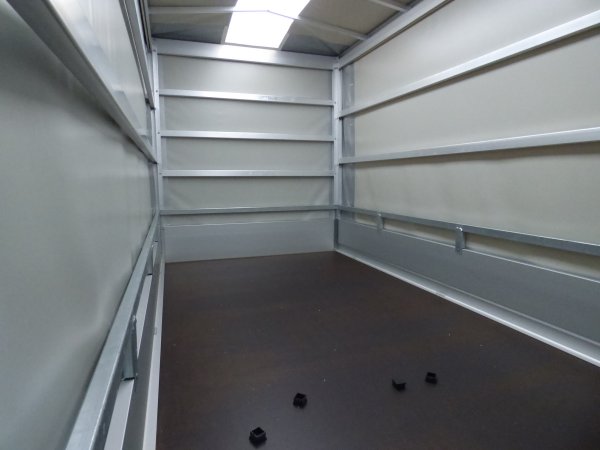 Saris McAlu PRO MP 305 153 2000 gebremst, Tandem, KR�GER ProfiLine Hochplane in silber, 2000kg, 305x153x180cm