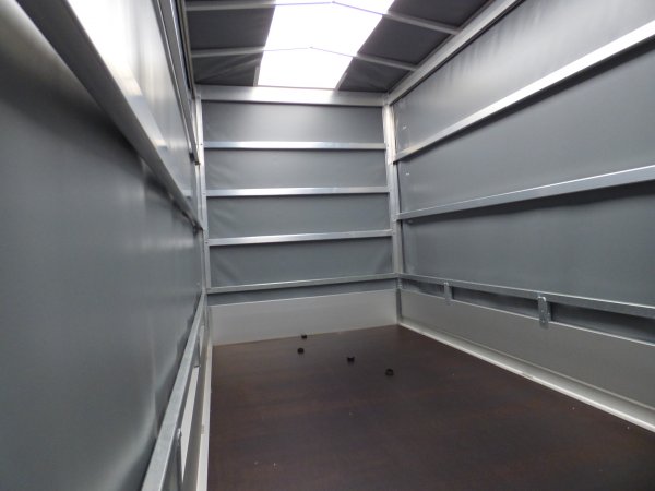 Saris McAlu Pro MP 305 153 2000 gebremst, Tandem, KR�GER ProfiLine Hochplane in dunkelgrau 2000kg, 305x153x190cm