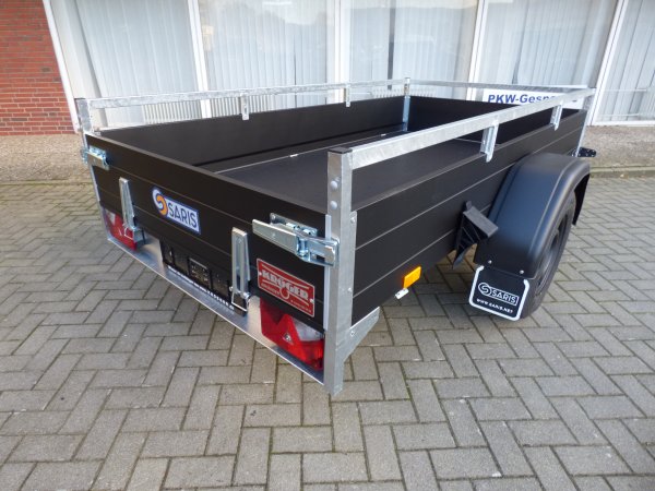 Saris MP 255 133 1350 1 McAlu Pro, Black Edition, 1350KG zGG, 255x133x43cm