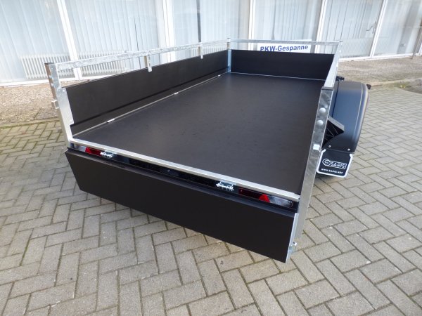 Saris MP 255 133 1350 1 McAlu Pro, Black Edition, 1350KG zGG, 255x133x43cm