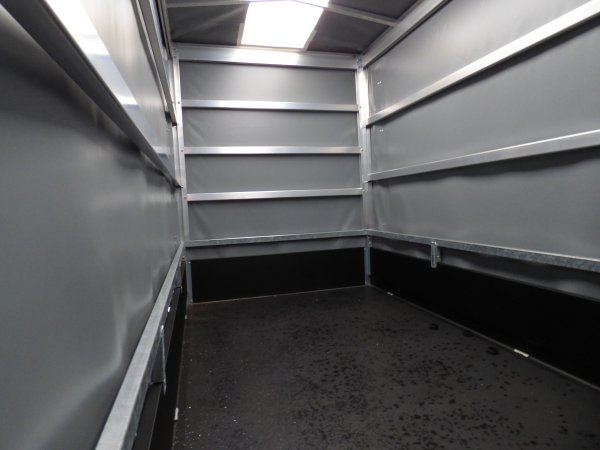 * Saris MP 255 133 1350 1 Black Edition, 1350KG zGG, 255x133x170cm mit KR�GER ProfiLine Hochplane in silber oder hellgrau