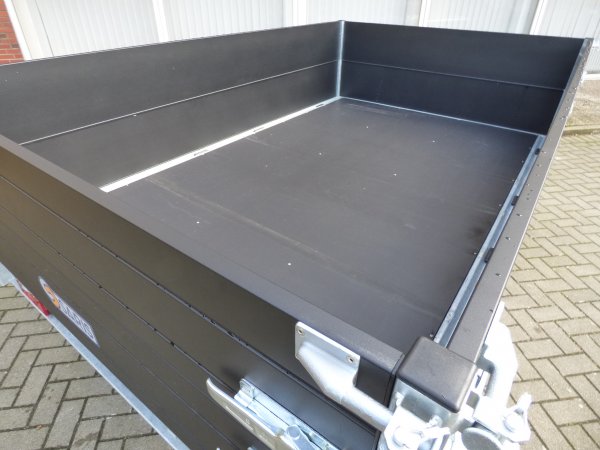 Saris Hochlader / berlader PL 276 170 2700 2 Black Edition mit Aufsatzbordwnden 2,7t zGG 276x170x35cm