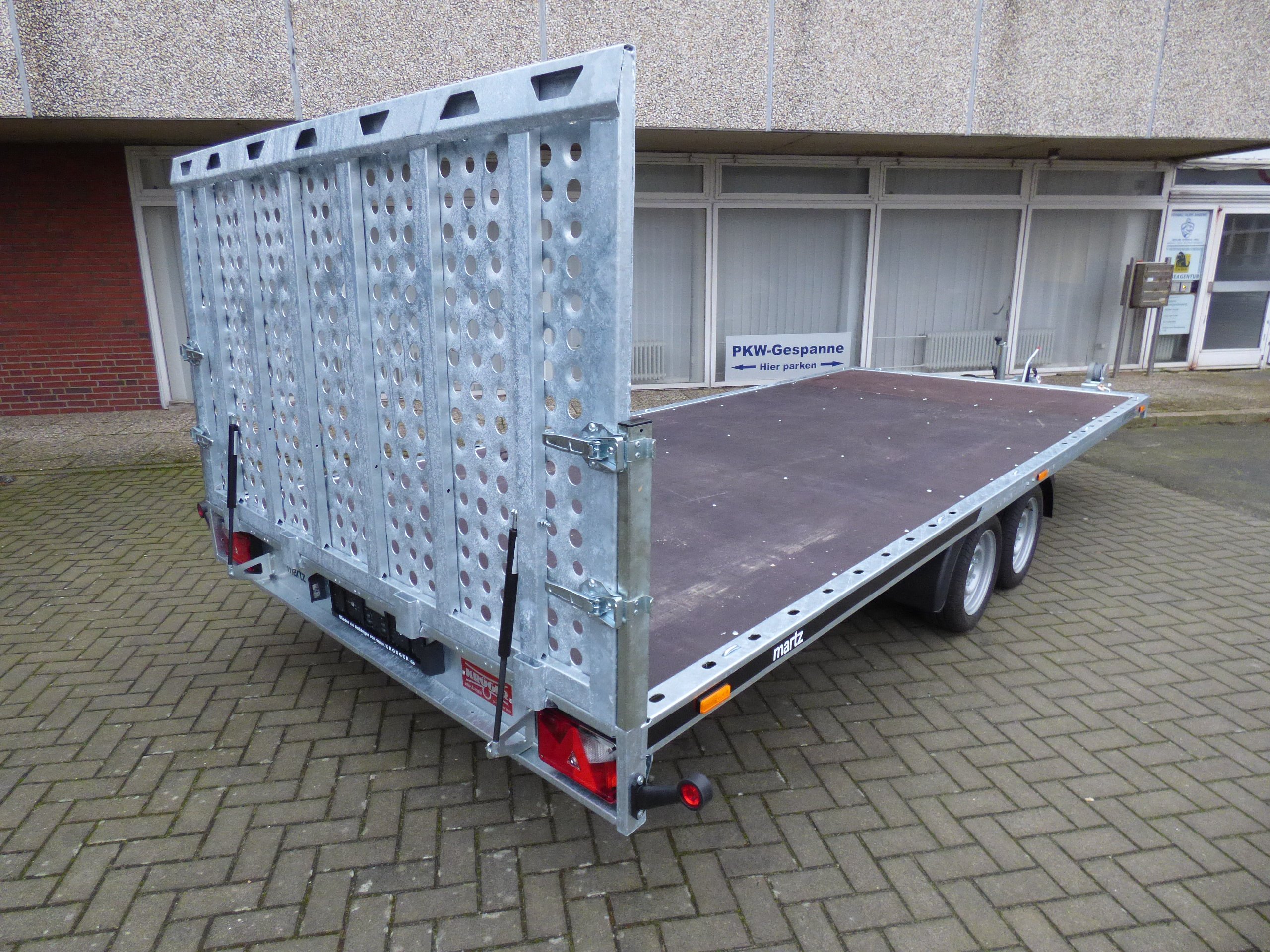 Martz GT Universal 500/2 hydraulisch ankippbar 3500KG zGG 507x210cm mit