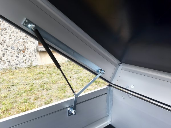 SARIS MC 205 113 1000 1 McAlu Comfort mit Deckel, 1000kg, 205x113x50cm