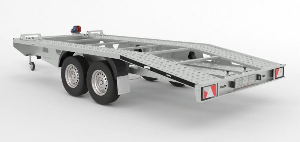 Autotransporter Martz GT Plus 450, Lademae 451 x 205 cm 2700 Kg, Stahllochstandschienen, hinten abgeschrgt