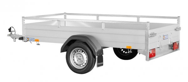* Saris MP 255 133 750 1, ungebremst, Alubordw�nde, 750KG zGG, 255x133x43cm