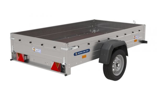 *Saris EA 230 126 750 1, ankippbar, klappbare Deichsel, 750kg, Ladema�e 230x126