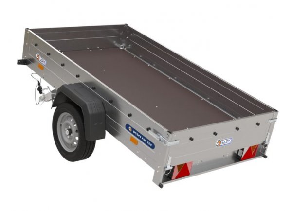 *Saris EA 230 126 750 1, ankippbar, klappbare Deichsel, 750kg, Ladema�e 230x126