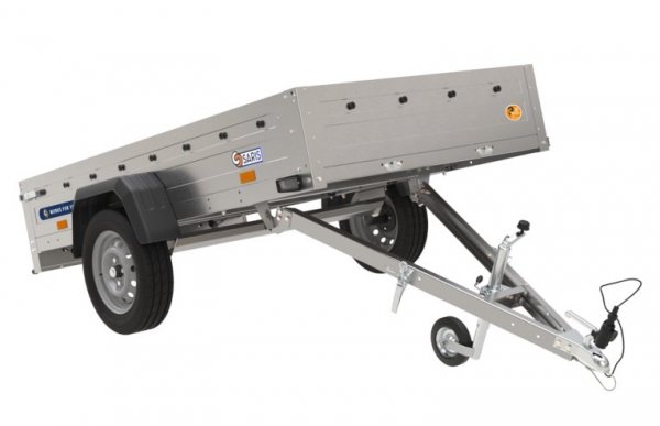 *Saris EA 230 126 750 1, ankippbar, klappbare Deichsel, 750kg, Ladema�e 230x126