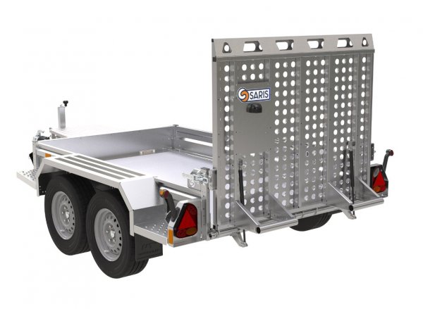 * SARIS MG 260 152 2700  Magnum S mit Auffahrklappe und Baggerl�ffelablage, 2700KG zGG, Ladema�e 260x152