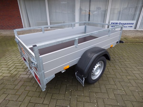 Saris MP 205 113 750 1 Alubordwnde, 750KG zGG, Lademae 205x113x43cm(mit Reling)