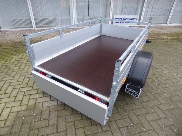 Saris MP 205 113 750 1 Alubordwnde, 750KG zGG, Lademae 205x113x43cm(mit Reling)