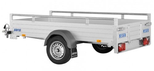 Saris MP 255 133 750 1 Alubordwnde, 750KG zGG, 255x133x43cm
