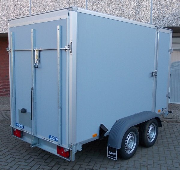 * Saris GO 306 154 180 2700 2, Kofferanh�nger hellgrau, 2700KG zGG, Ladema�e 306x154x180cm mit Rampe
