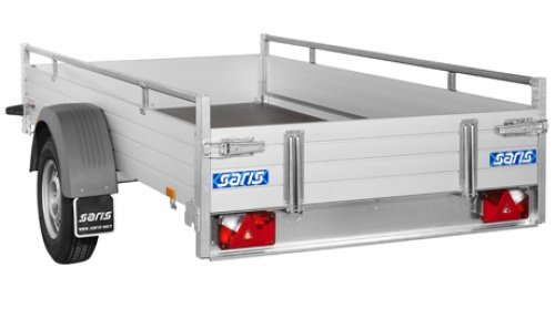 Saris MP 305 153 1500 1 mit Bugklappe, Alubordwnde, 1500KG zGG, 305x153x43cm