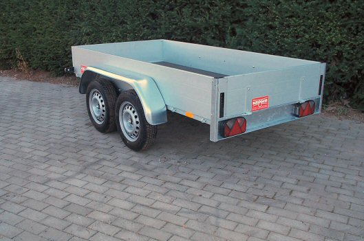 Anssems GTT 1500.251x126 offener Kasten, Tandem, 1500kg, 251x126x30cm
