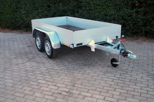 Anssems GTT 1500.251x126 offener Kasten, Tandem, 1500kg, 251x126x30cm