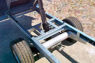 Böckmann RKH 2514 / 15 mit Pendelklappe u. Stahlbodenbelag