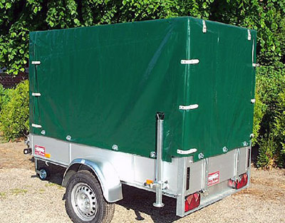 Saris DC 747 Atlantic mit Plane 140cm lichte Innenh�he +St�tzrad u. Heckst�tze