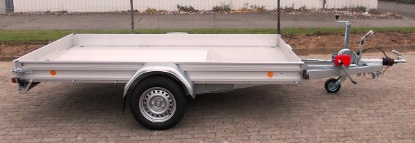 Alutrail 14 F 31.18 mit Alurampen 220x30cm und Seilwinde