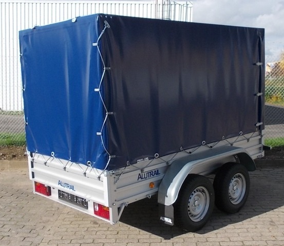 Alutrail 20 TL 26.14 mit 160 cm Hochplane, Tempo 100, Ersatzrad mit Halter