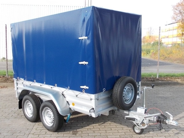 Alutrail 20 TL 26.14 mit 160 cm Hochplane, Tempo 100, Ersatzrad mit Halter