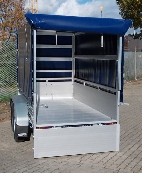 Alutrail 20 TL 26.14 mit 160 cm Hochplane, Tempo 100, Ersatzrad mit Halter
