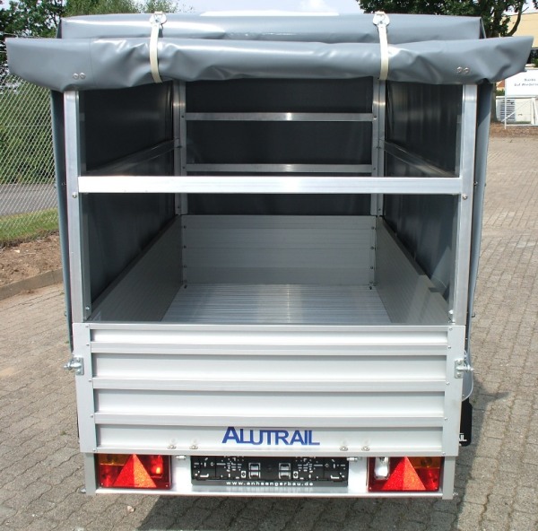 Alutrail 75 U 22.12 mit Hochplane 130cm Innenhöhe