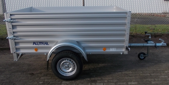 Alutrail 75 U 22.14 mit 30cm ALUTRAIL-Aufsatzbordwänden