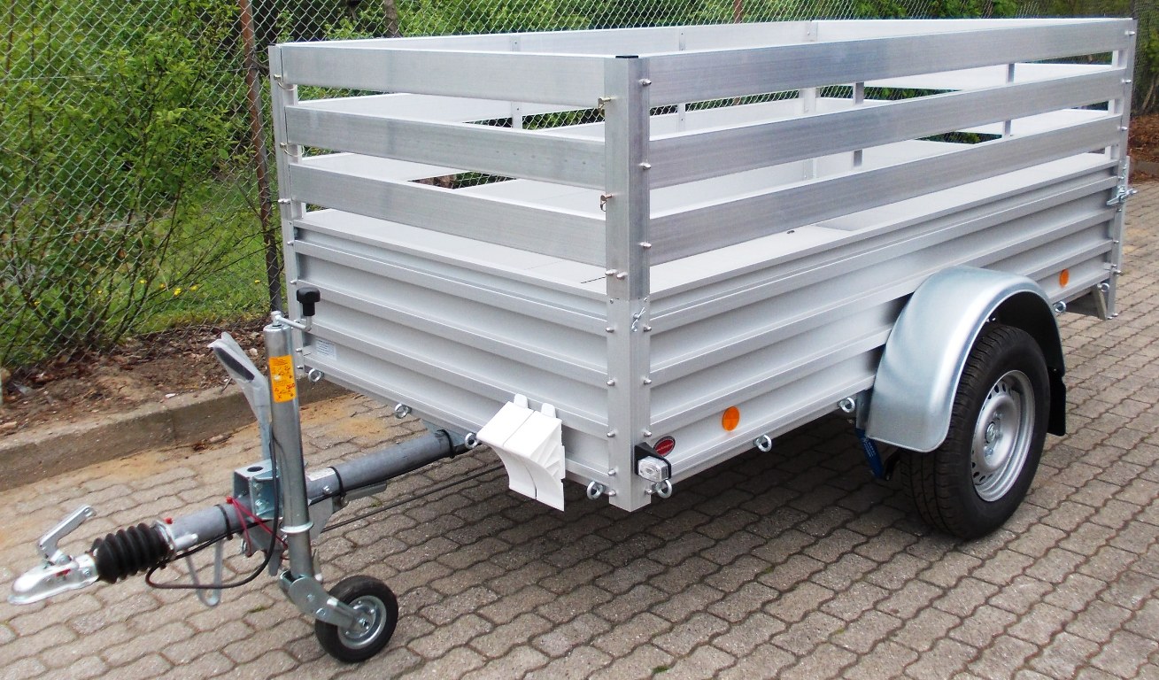 Alutrail 12 B 26 14 Mit Steckbarer Aufsatzbordwand Breiter Abstand Pkw Anhanger Von Kroger Fahrzeugbau Anhanger Gunstig Kaufen