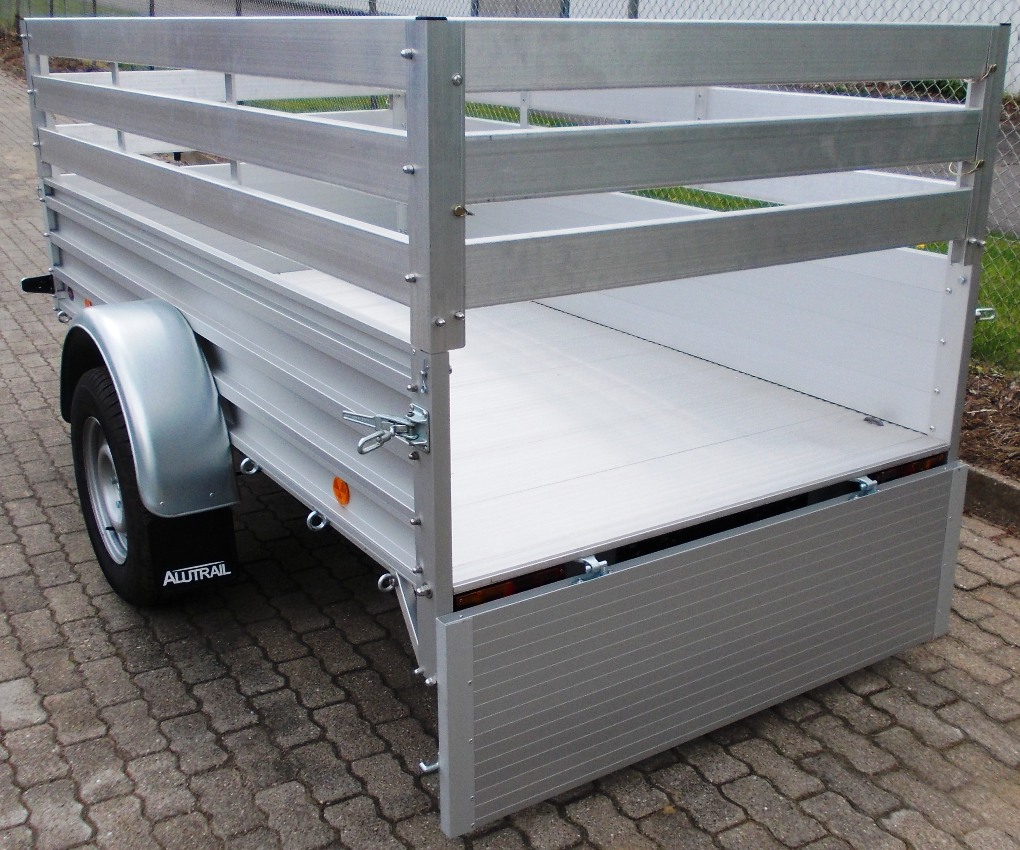 Alutrail 12 B 26 14 Mit Steckbarer Aufsatzbordwand Breiter Abstand Pkw Anhanger Von Kroger Fahrzeugbau Anhanger Gunstig Kaufen