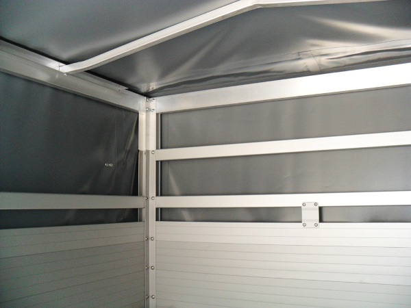 Alutrail 26 TL 26.14 mit Planenhaube 90cm Innenhöhe