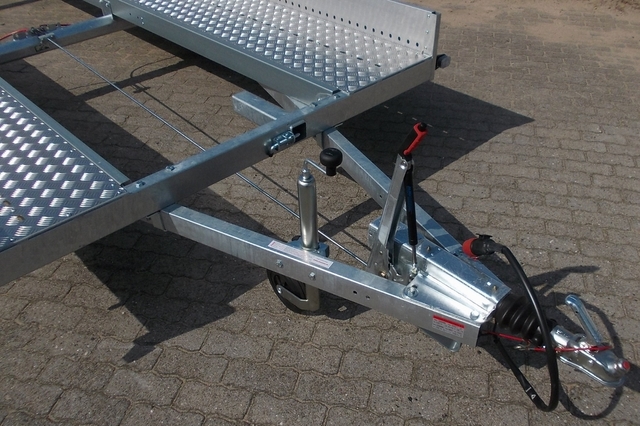 Anssems AMT 1300.400x188 Eco Extrem leichter 1achsiger Autotraile rmit großer Ladefläche