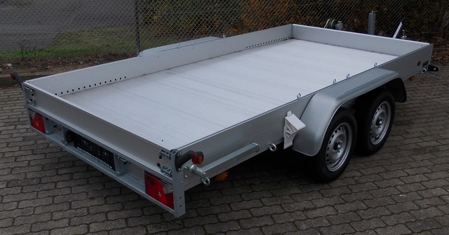 Anssems AMT 1500.340x170 cm Kompakter Alu-Autotrailer mit Multifunktion