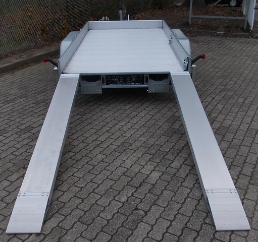 Anssems AMT 1500.340x170 cm Kompakter Alu-Autotrailer mit Multifunktion
