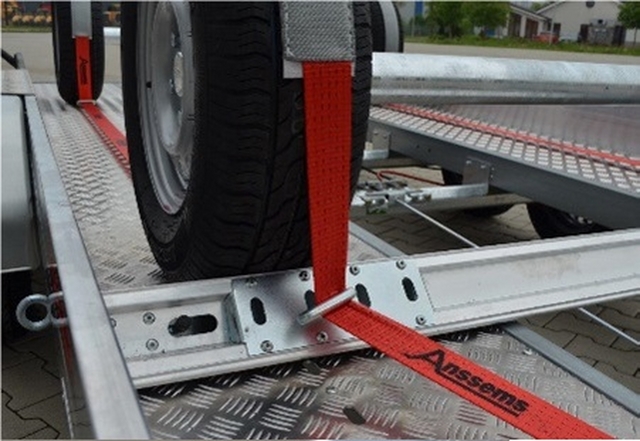 Anssems AMT 1500.400x188 Eco Sehr leichter Tandem Autotrailer mit großer Ladefläche