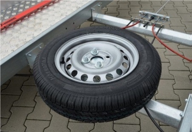 Anssems AMT 1500.400x188 Eco Sehr leichter Tandem Autotrailer mit großer Ladefläche